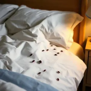 Poloskairtás - ágyi poloska az ágyon